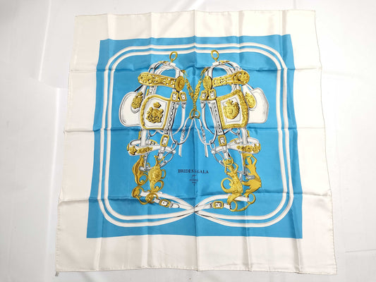 HERMES Carré BRIDE de GALA / Ceremonial Bridle Scarf
