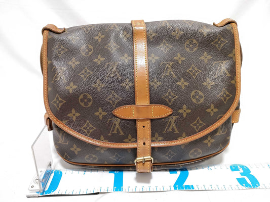 LOUIS VUITTON Monogram Saumur 30 Shoulder Bag