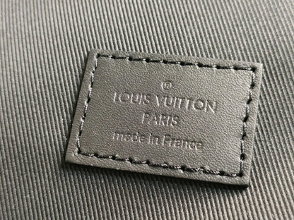 LOUIS VUITTON RFID Verified, Serial Unconfirmed, Damier Graphite N41720 Infini Avenue Sling Bag/Body Bag