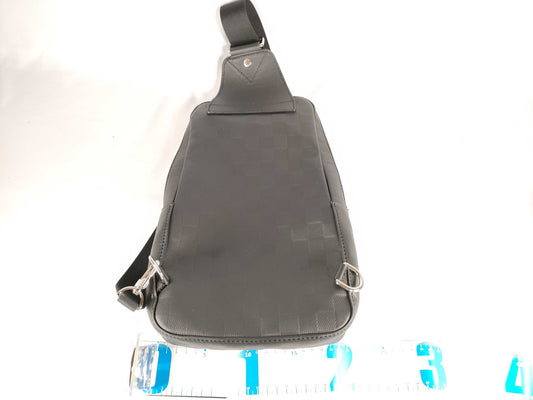 LOUIS VUITTON RFID Verified, Serial Unconfirmed, Damier Graphite N41720 Infini Avenue Sling Bag/Body Bag