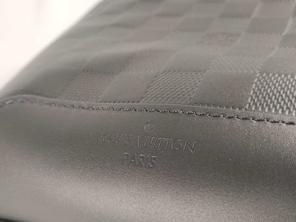LOUIS VUITTON RFID Verified, Serial Unconfirmed, Damier Graphite N41720 Infini Avenue Sling Bag/Body Bag
