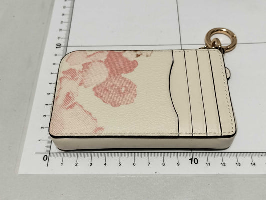 COACH Floral Print Fragment Case Coin Case