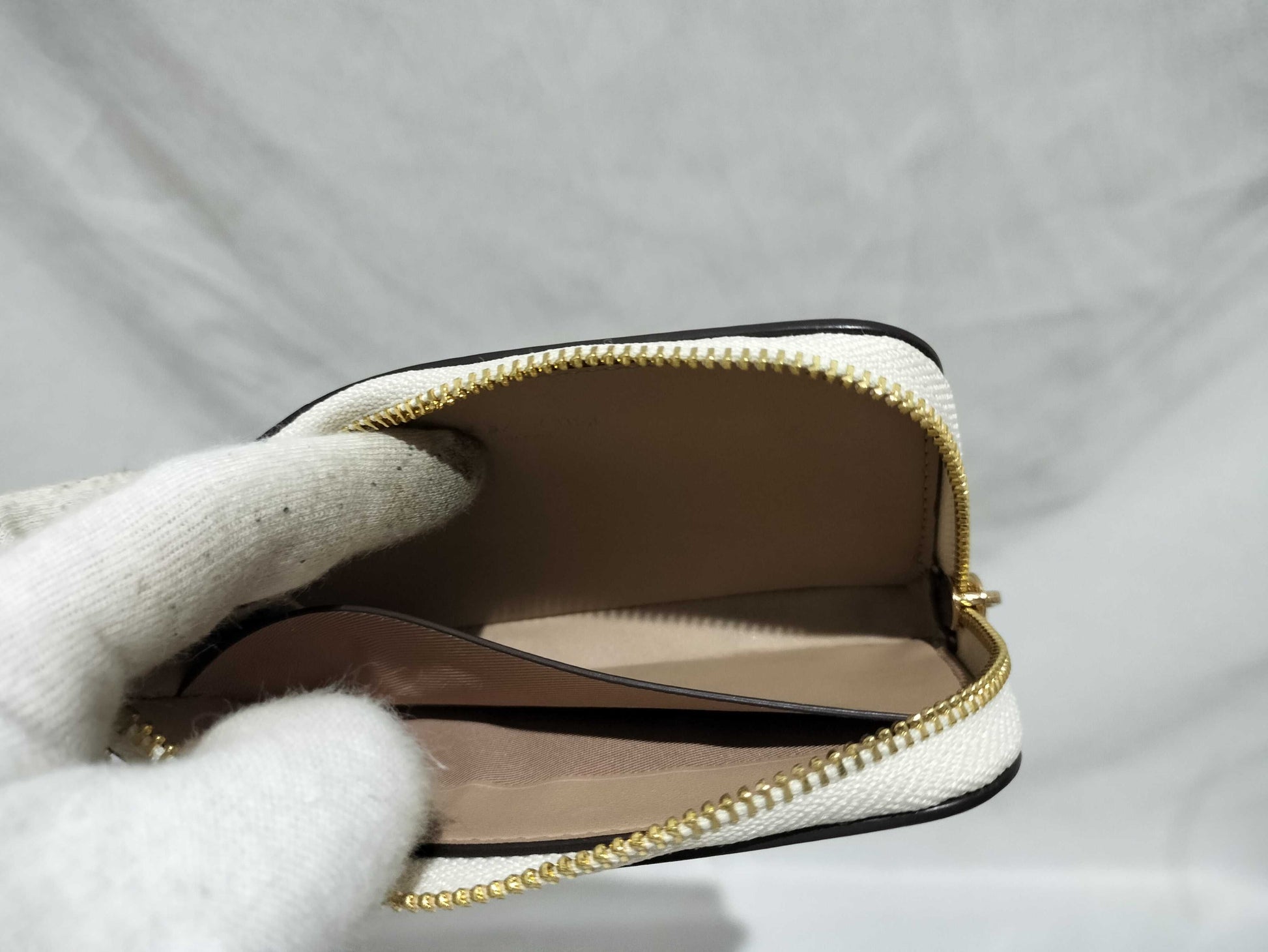 COACH Floral Print Fragment Case Coin Case