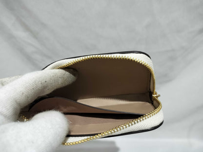 COACH Floral Print Fragment Case Coin Case