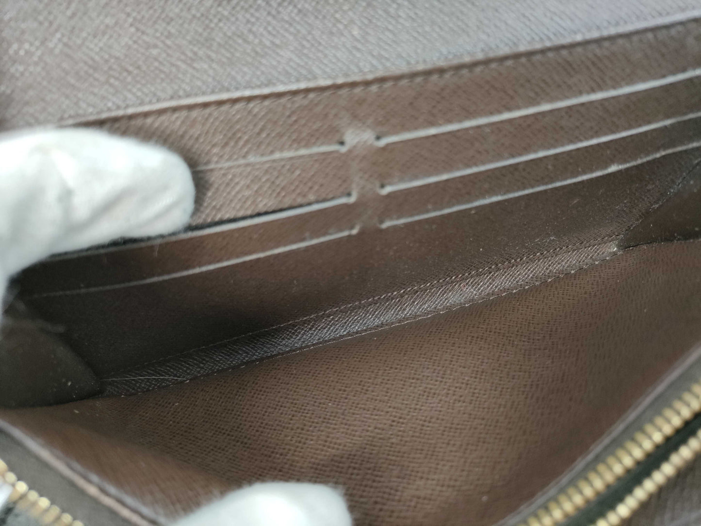 LOUIS VUITTON Damier Portefeuille Sarah Wallet