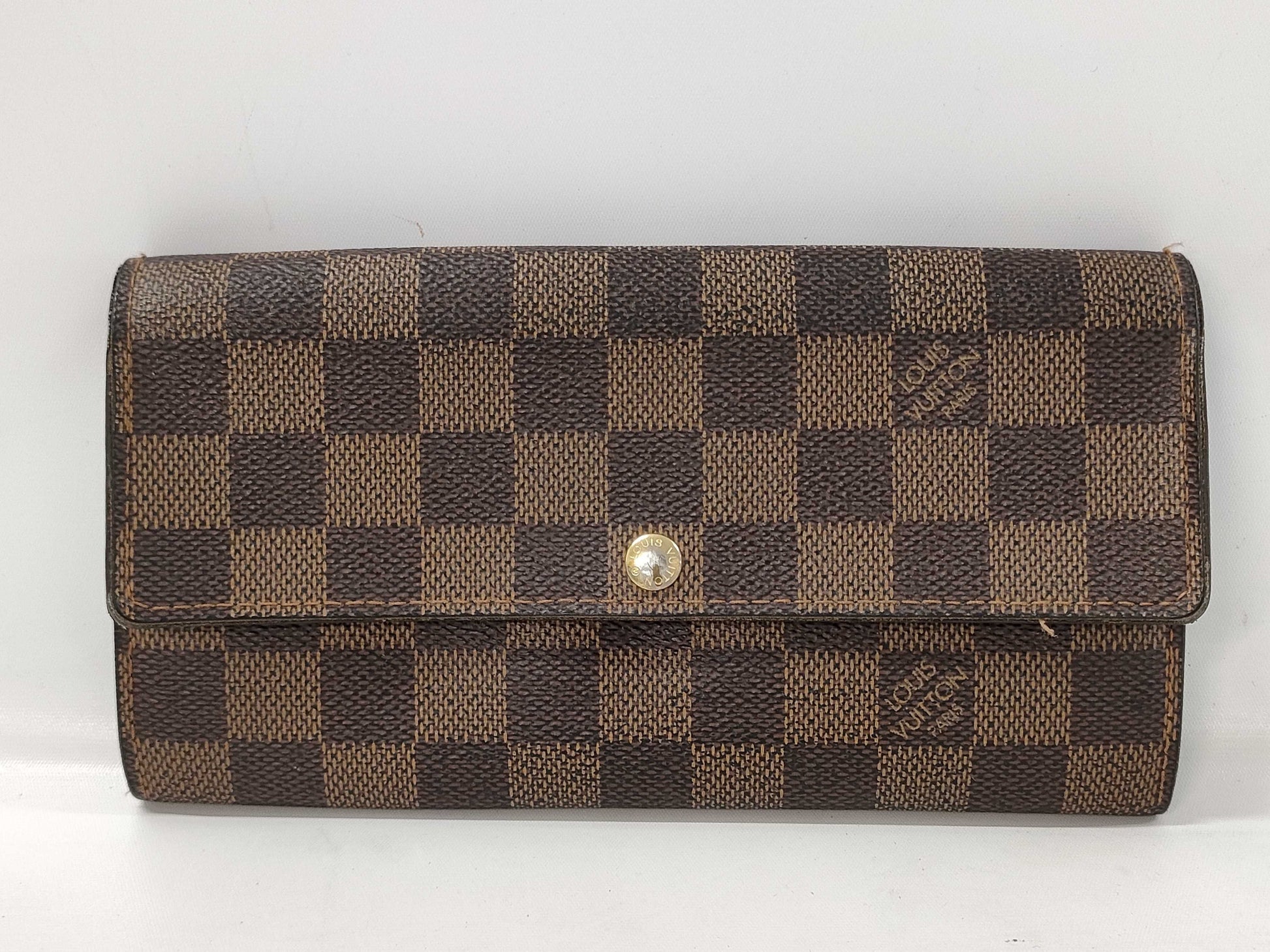 LOUIS VUITTON Damier Portefeuille Sarah Wallet