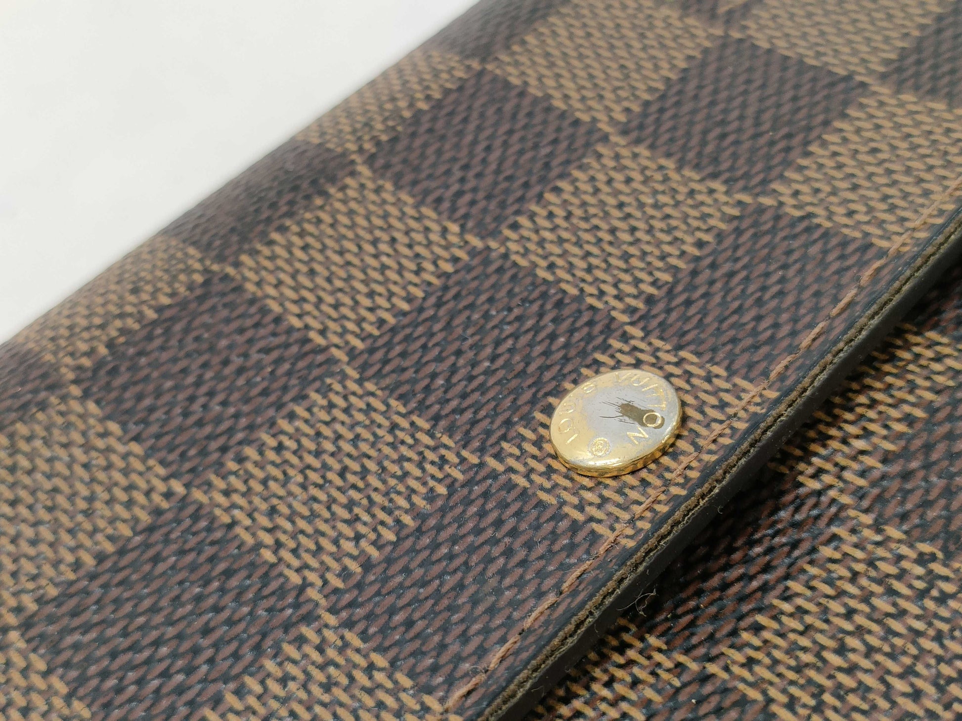LOUIS VUITTON Damier Portefeuille Sarah Wallet