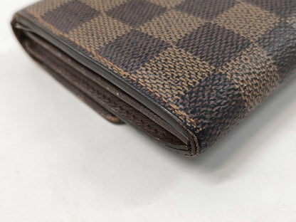 LOUIS VUITTON Damier Portefeuille Sarah Wallet