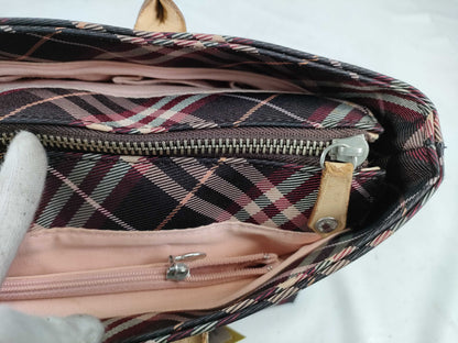 BURBERRY Blue Label Nova Check Hand Bag