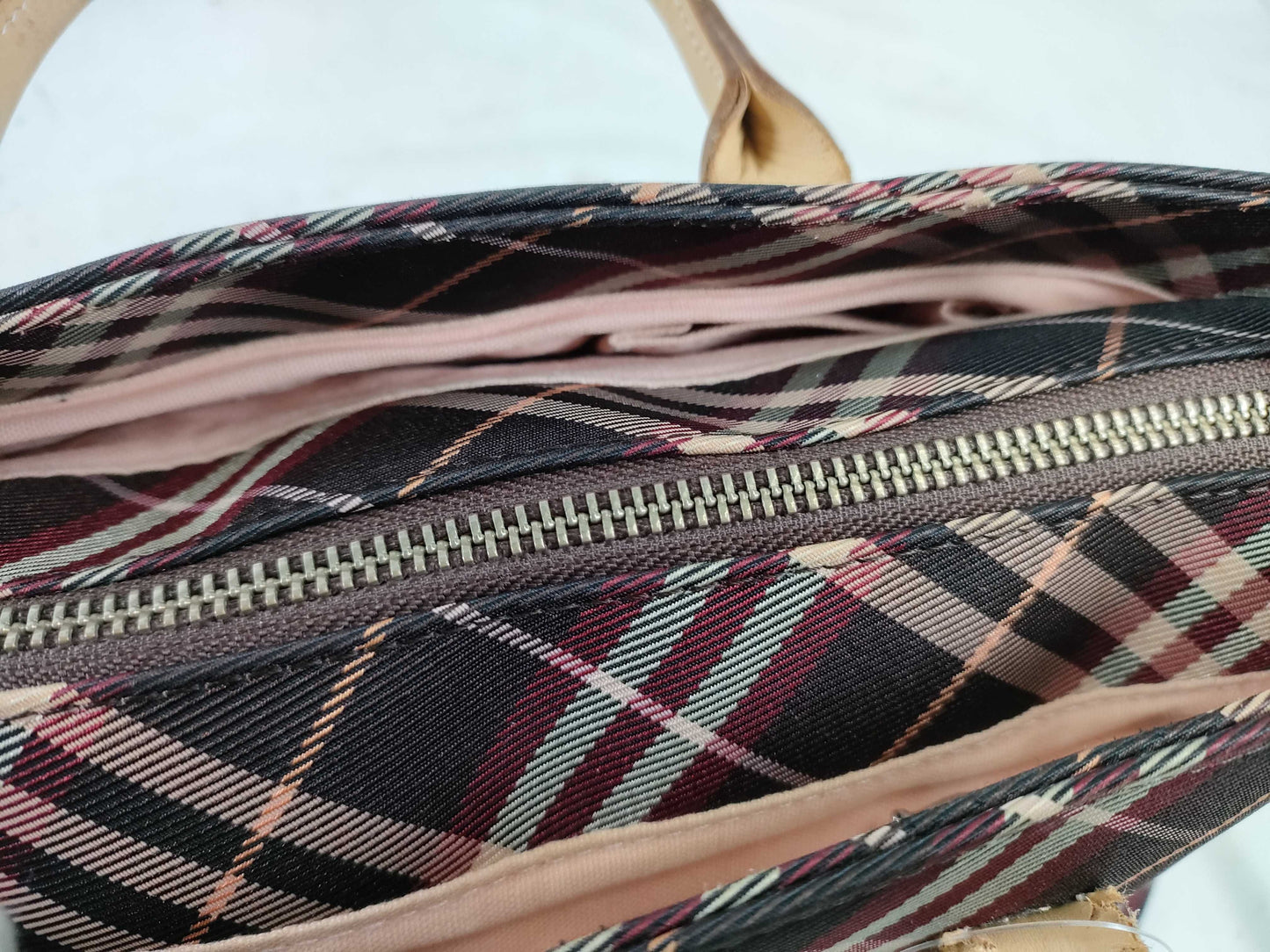 BURBERRY Blue Label Nova Check Hand Bag