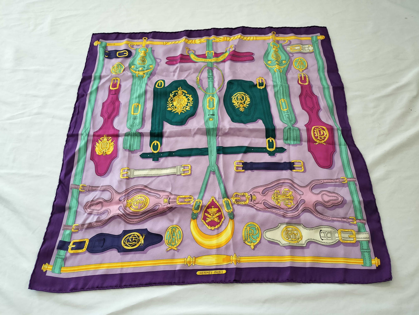 HERMES Carre Twilly 2-piece scarf