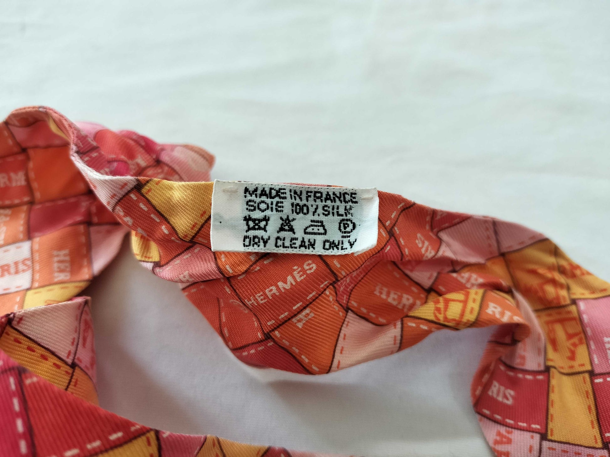 HERMES Carre Twilly 2-piece scarf