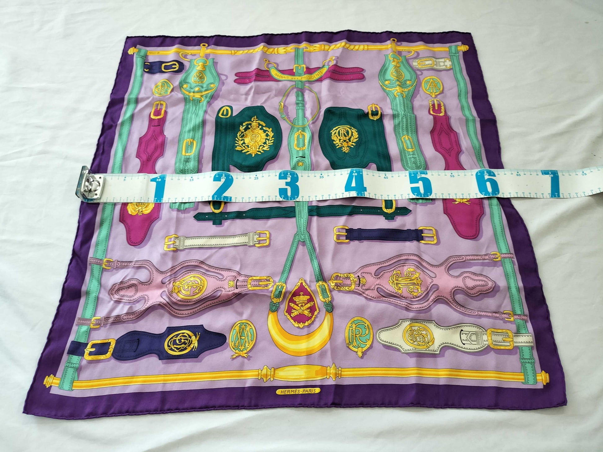 HERMES Carre Twilly 2-piece scarf
