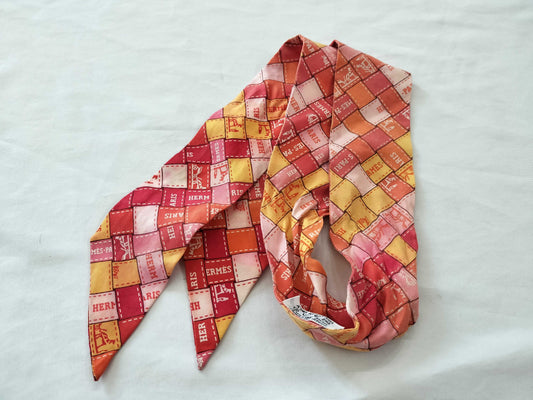 HERMES Carre Twilly 2-piece scarf
