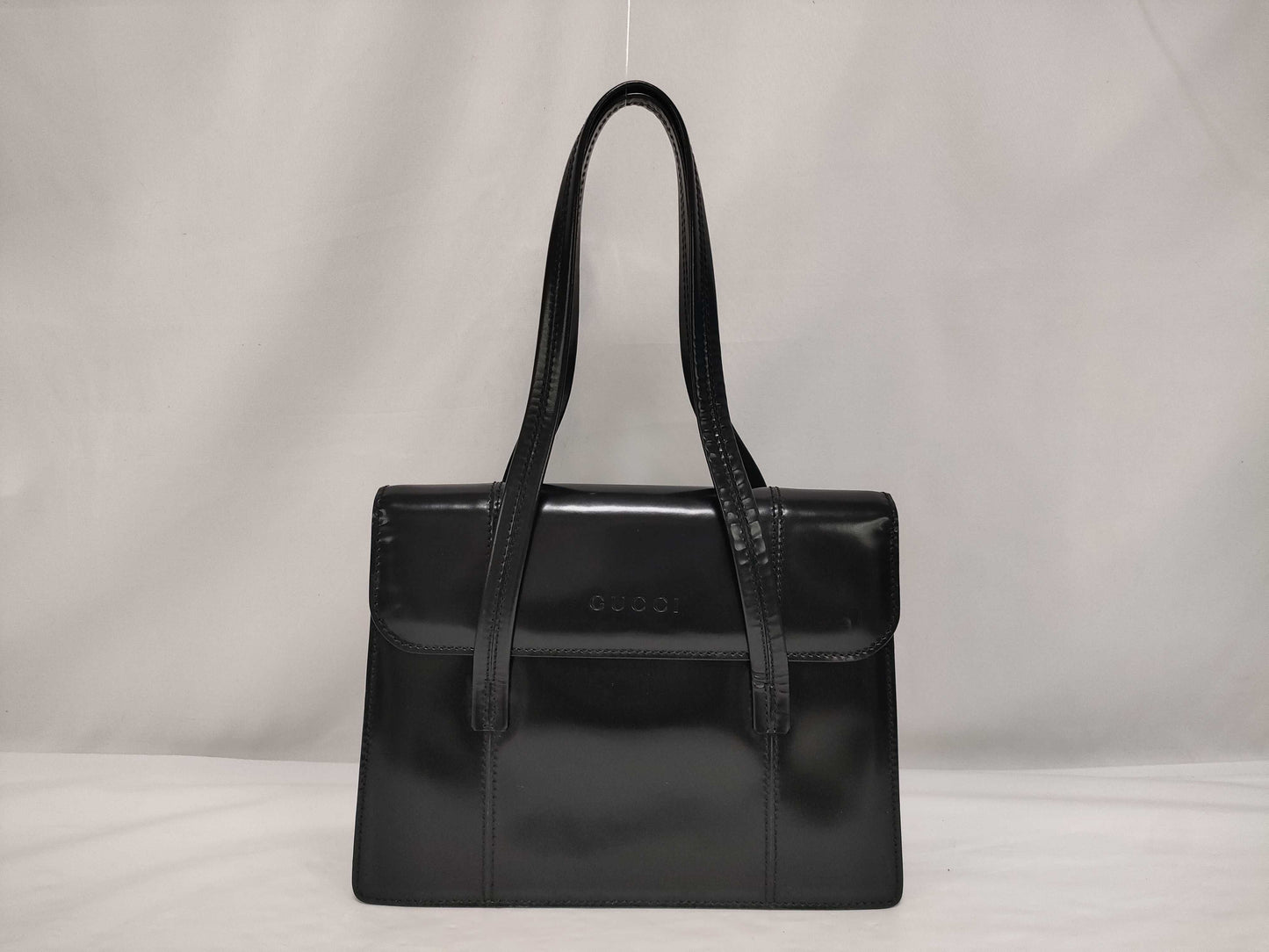 GUCCI Unknown Bamboo Enamel Tote Bag Tote Bag
