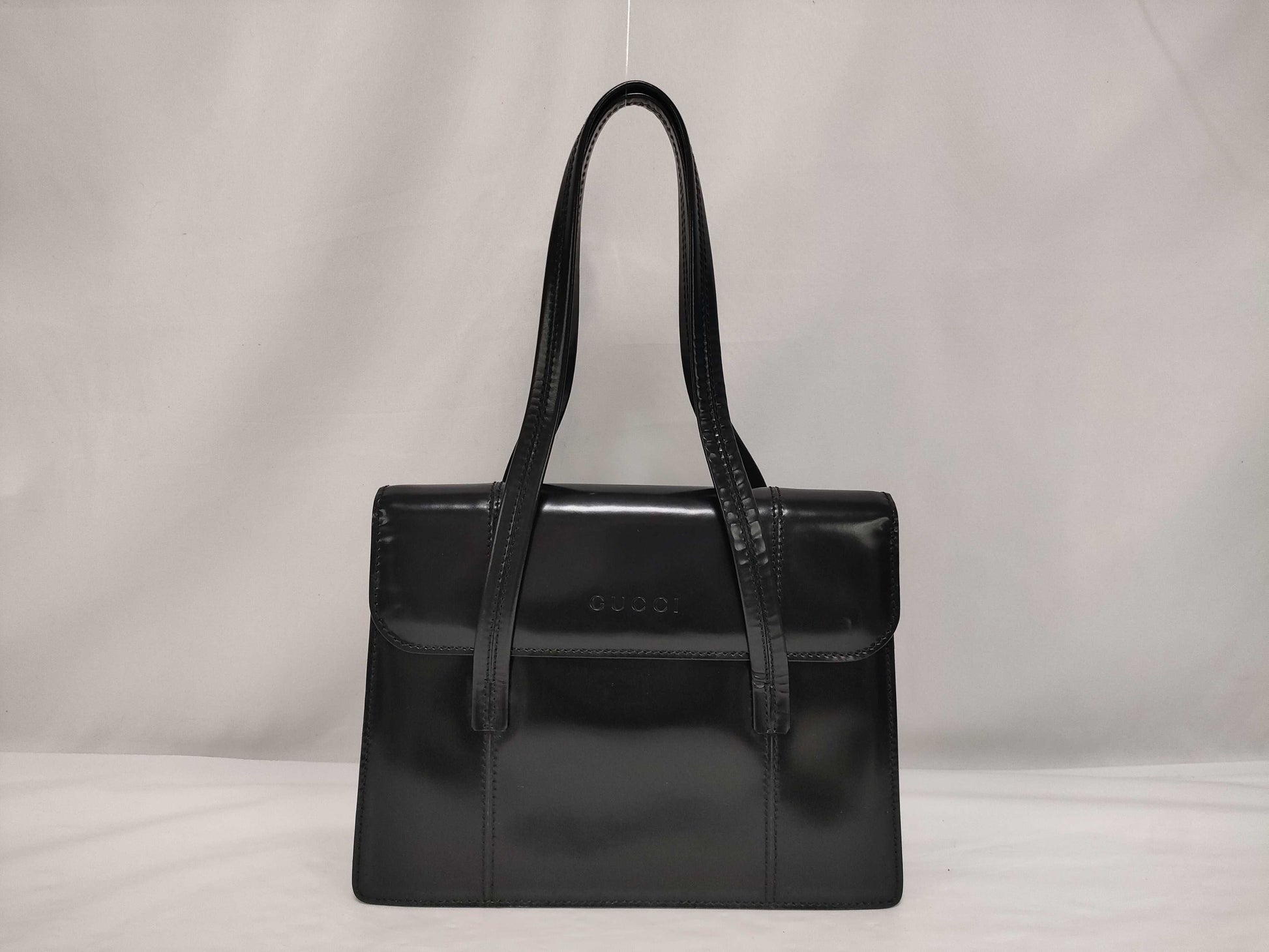 GUCCI Unknown Bamboo Enamel Tote Bag Tote Bag