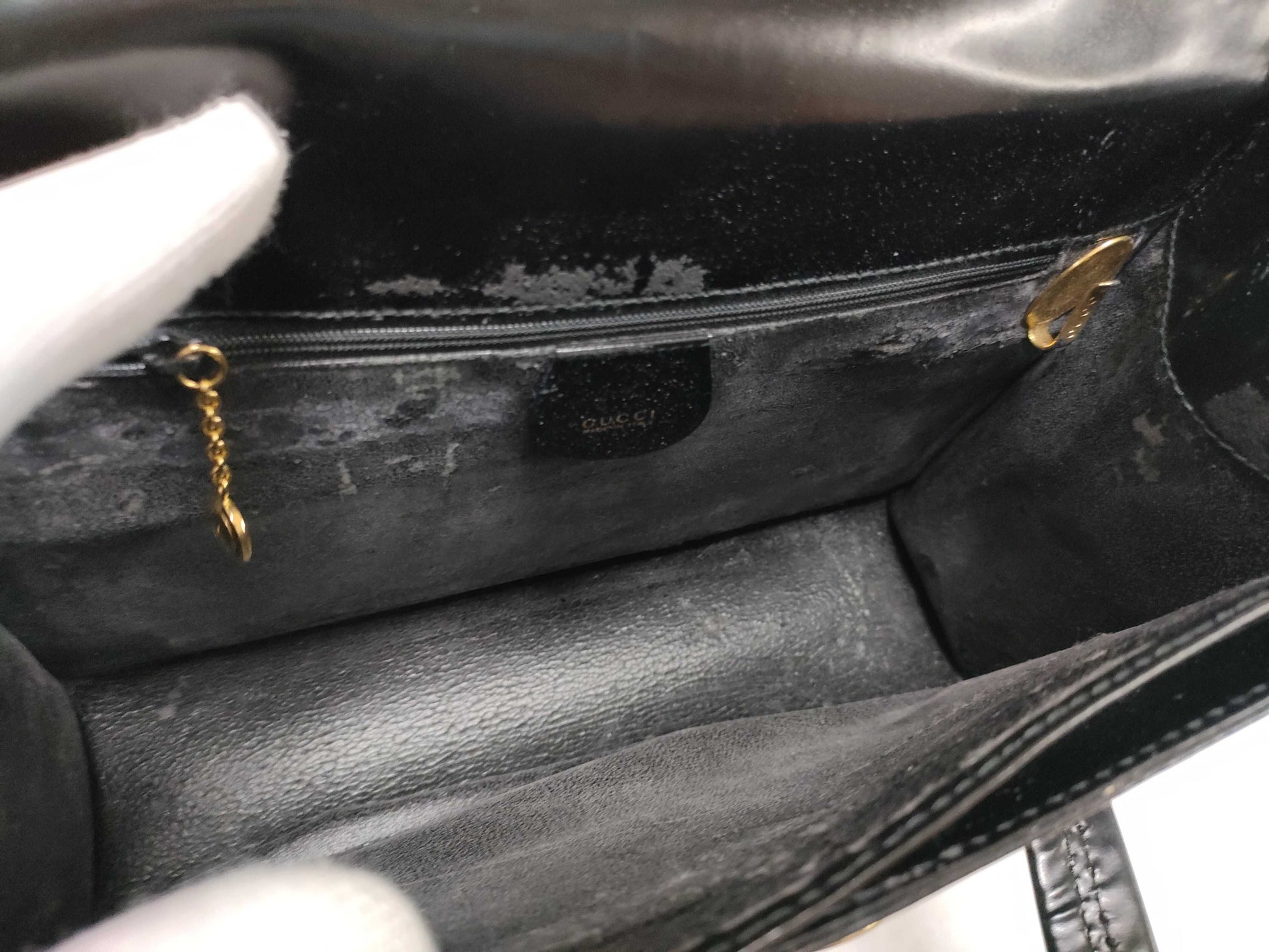 GUCCI Unknown Bamboo Enamel Tote Bag Tote Bag