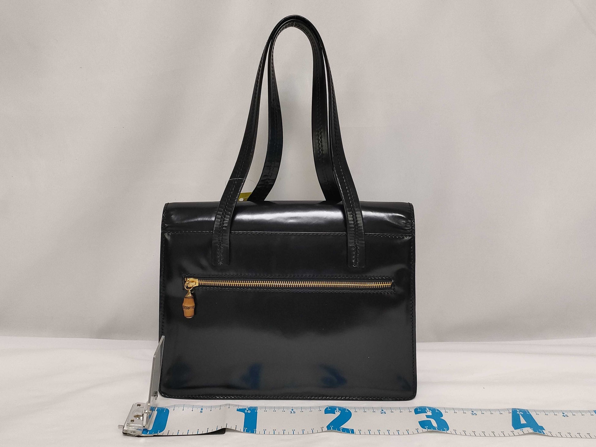 GUCCI Unknown Bamboo Enamel Tote Bag Tote Bag