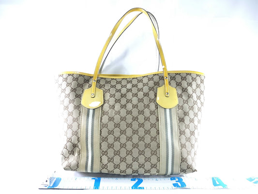 GUCCI GG Canvas Tote Bag 211970 Tote Bag