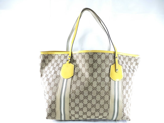 GUCCI GG Canvas Tote Bag 211970 Tote Bag