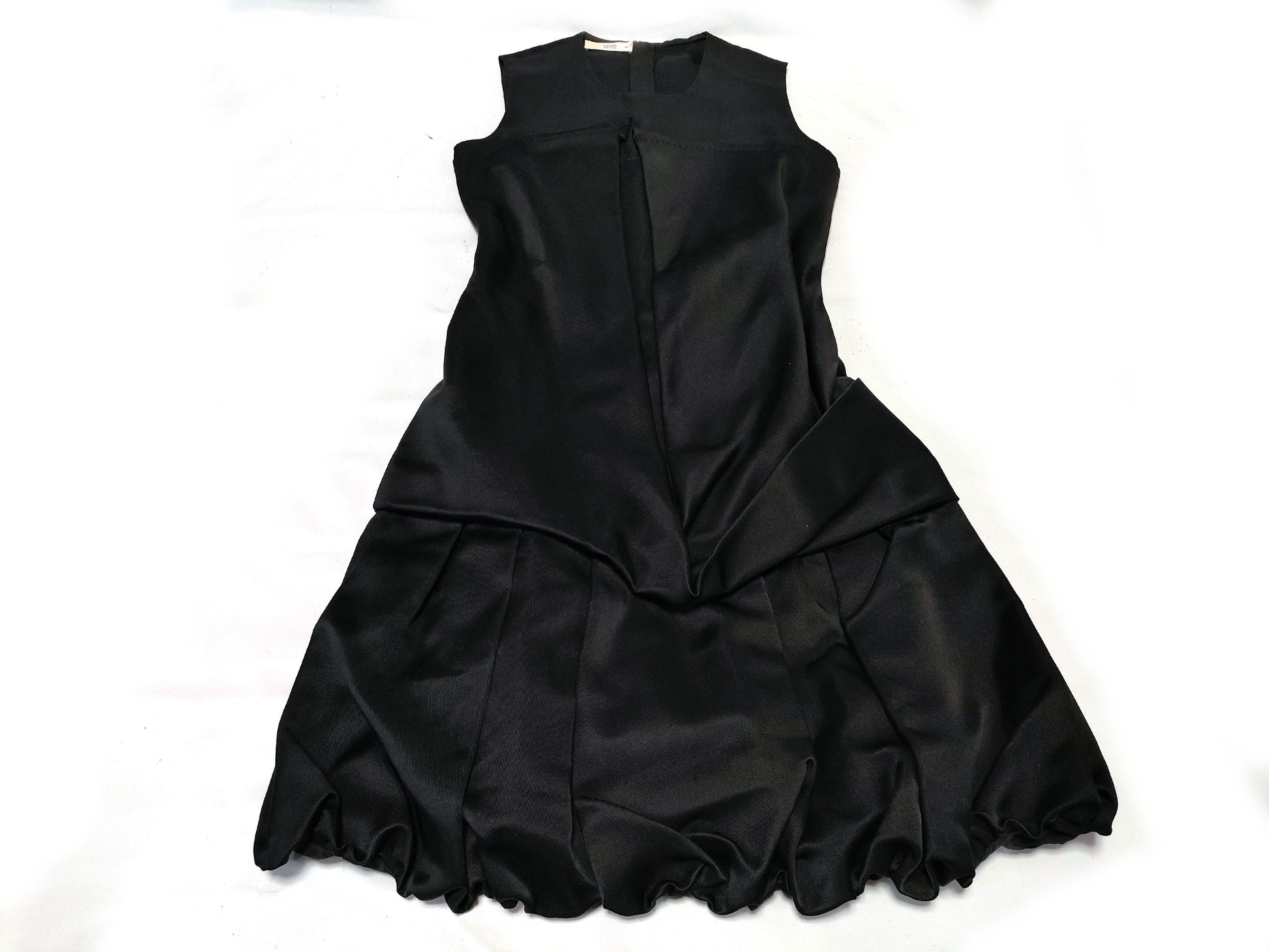 PRADA Black Ruffle Dress