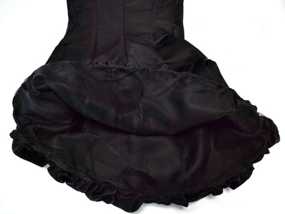 PRADA Black Ruffle Dress