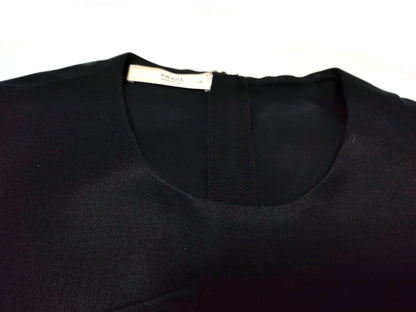 PRADA Black Ruffle Dress