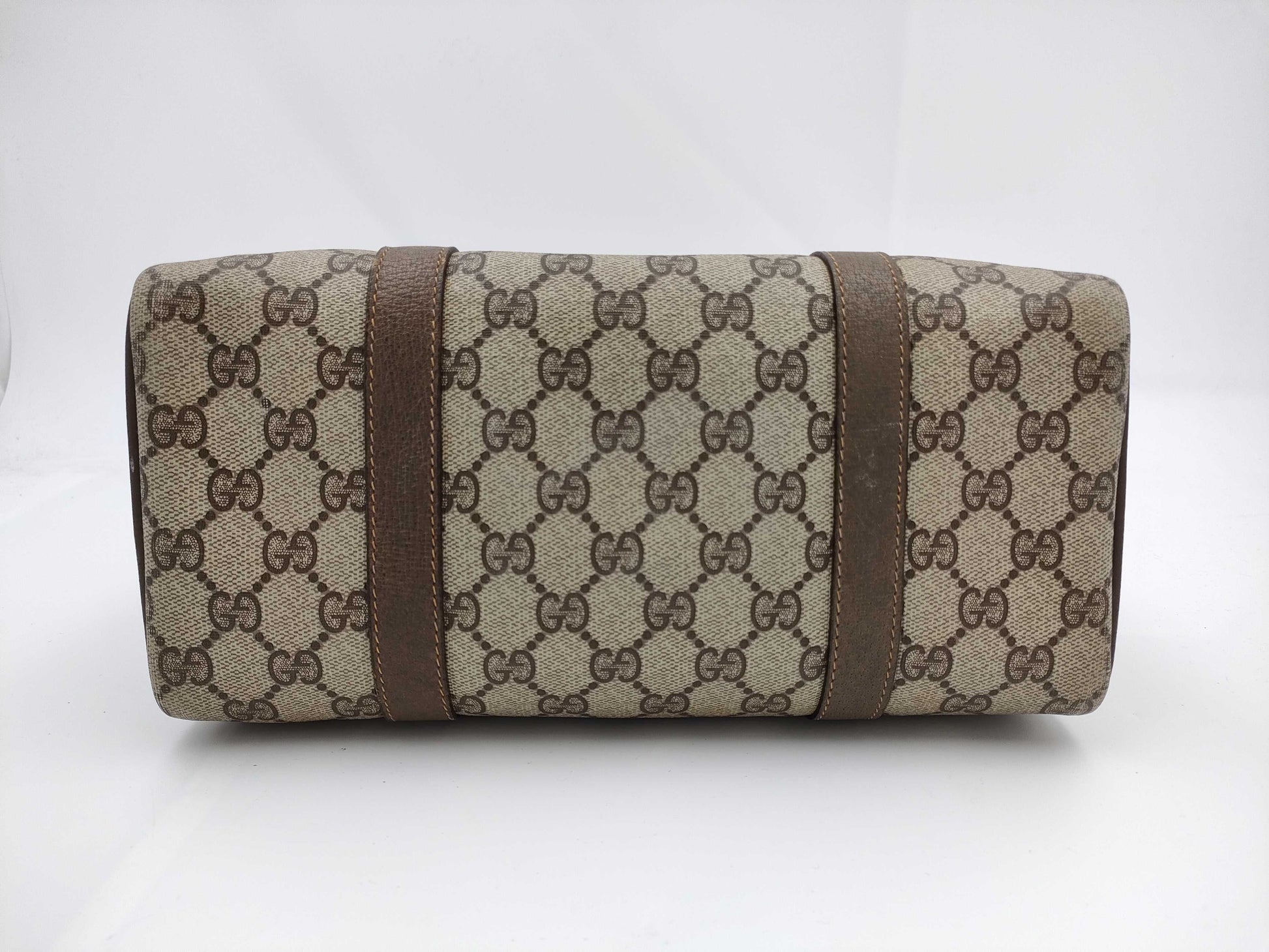 GUCCI GG Supreme 40.02.006 Sherry Mini Boston Handbag
