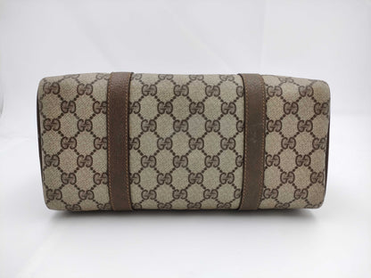 GUCCI GG Supreme 40.02.006 Sherry Mini Boston Handbag