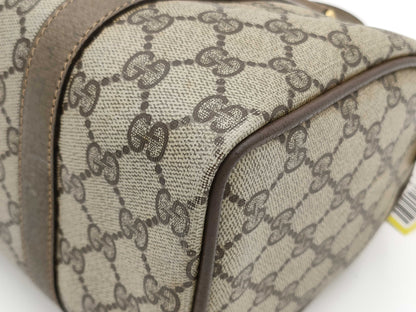 GUCCI GG Supreme 40.02.006 Sherry Mini Boston Handbag