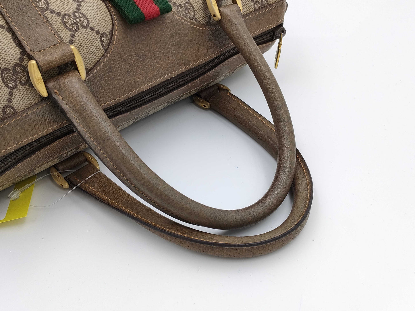 GUCCI GG Supreme 40.02.006 Sherry Mini Boston Handbag