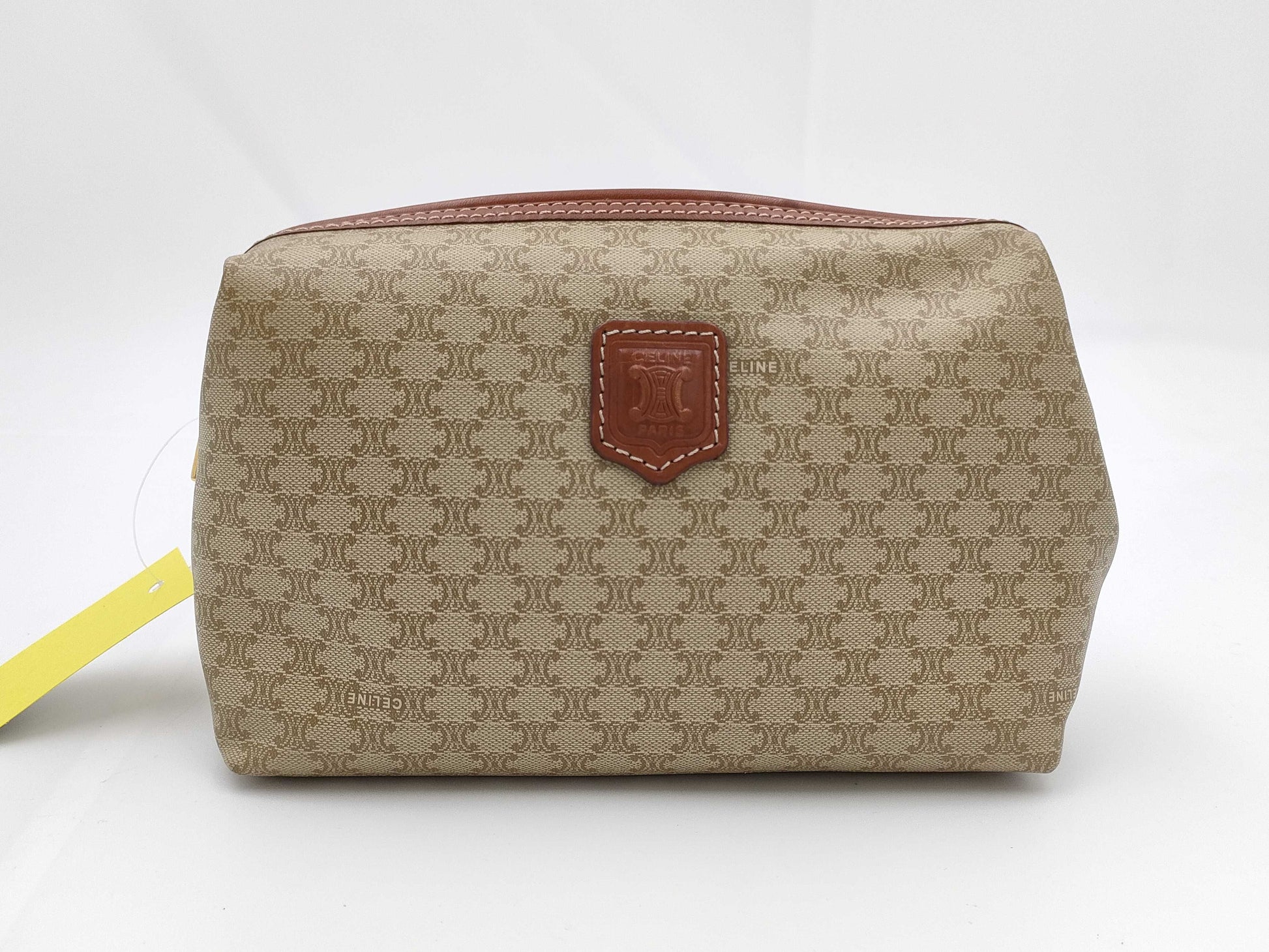 CELINE Macadam pattern pouch
