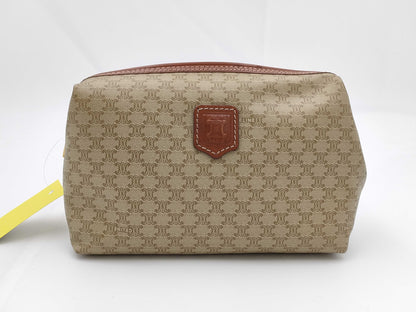 CELINE Macadam pattern pouch