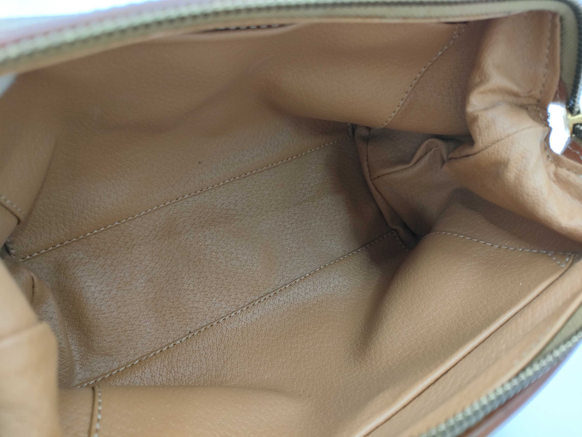 CELINE Macadam pattern pouch