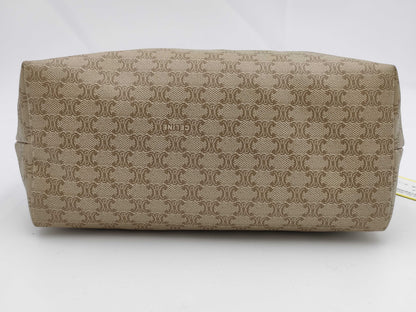 CELINE Macadam pattern pouch