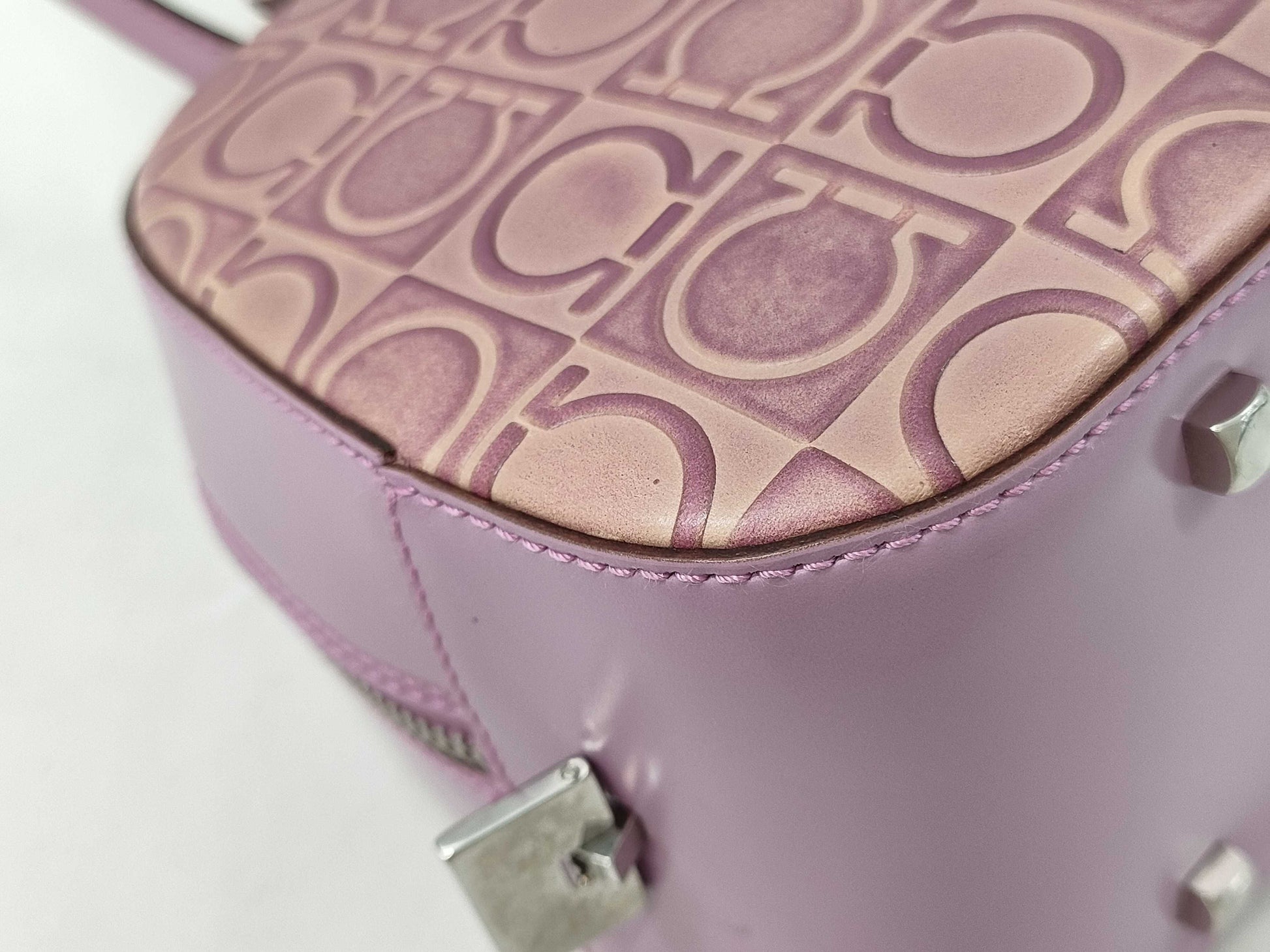 Salvatore Ferragamo Leather Tote Bag