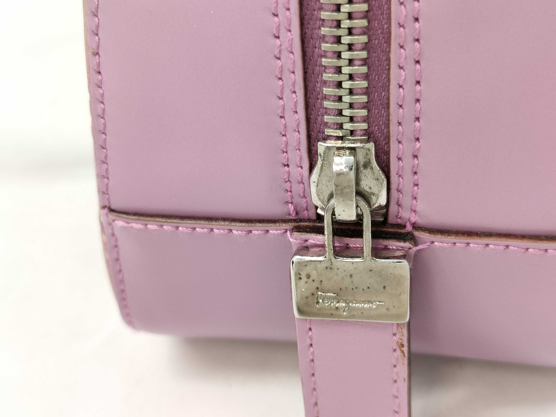 Salvatore Ferragamo Leather Tote Bag