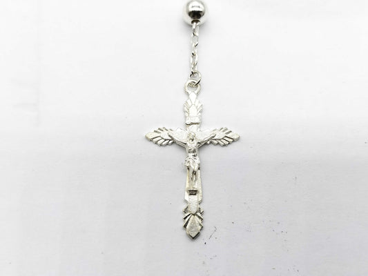 DOLCE & GABBANA SV925 Rosary Ball Chain Necklace