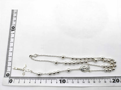 DOLCE & GABBANA SV925 Rosary Ball Chain Necklace