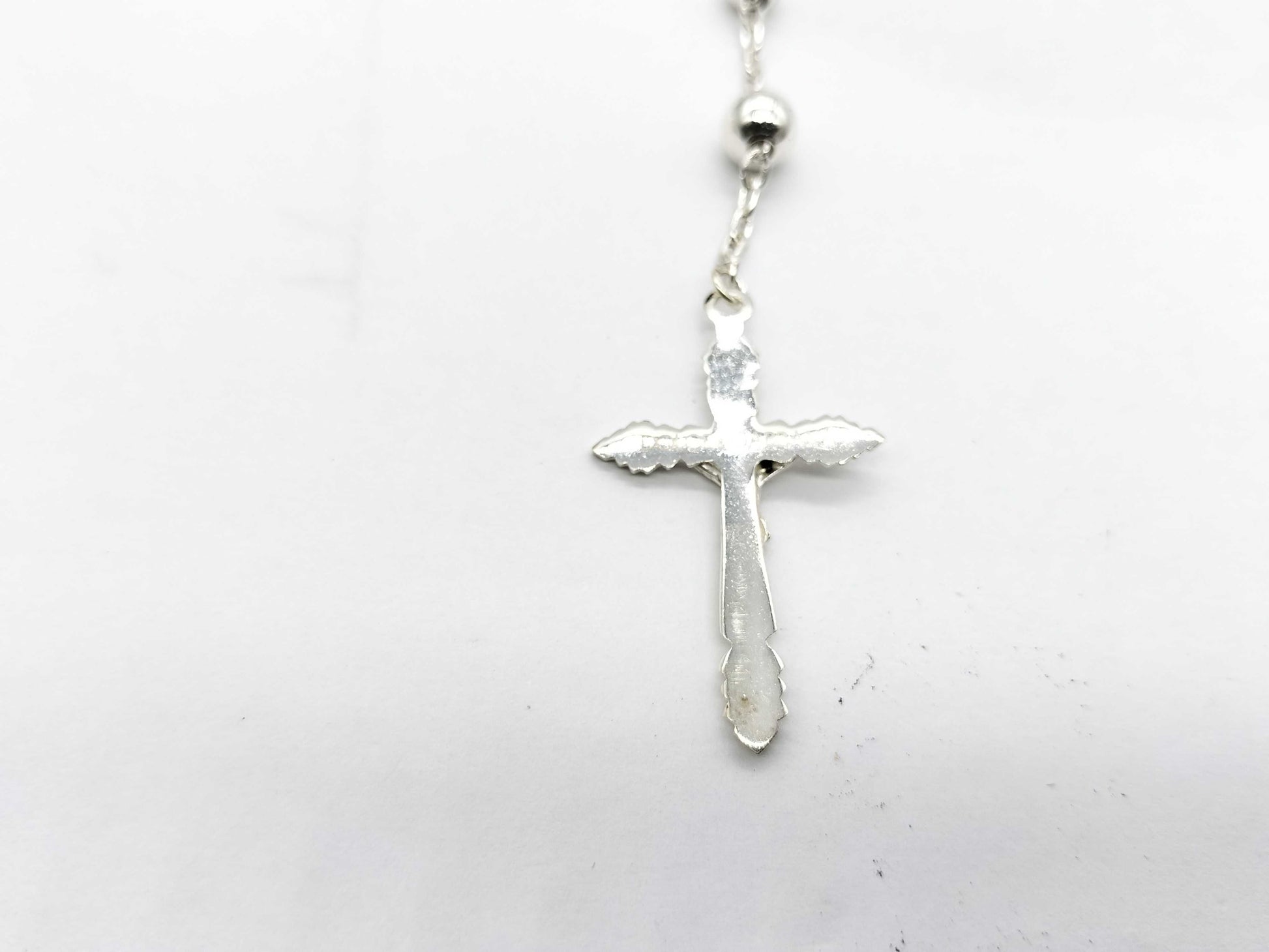 DOLCE & GABBANA SV925 Rosary Ball Chain Necklace
