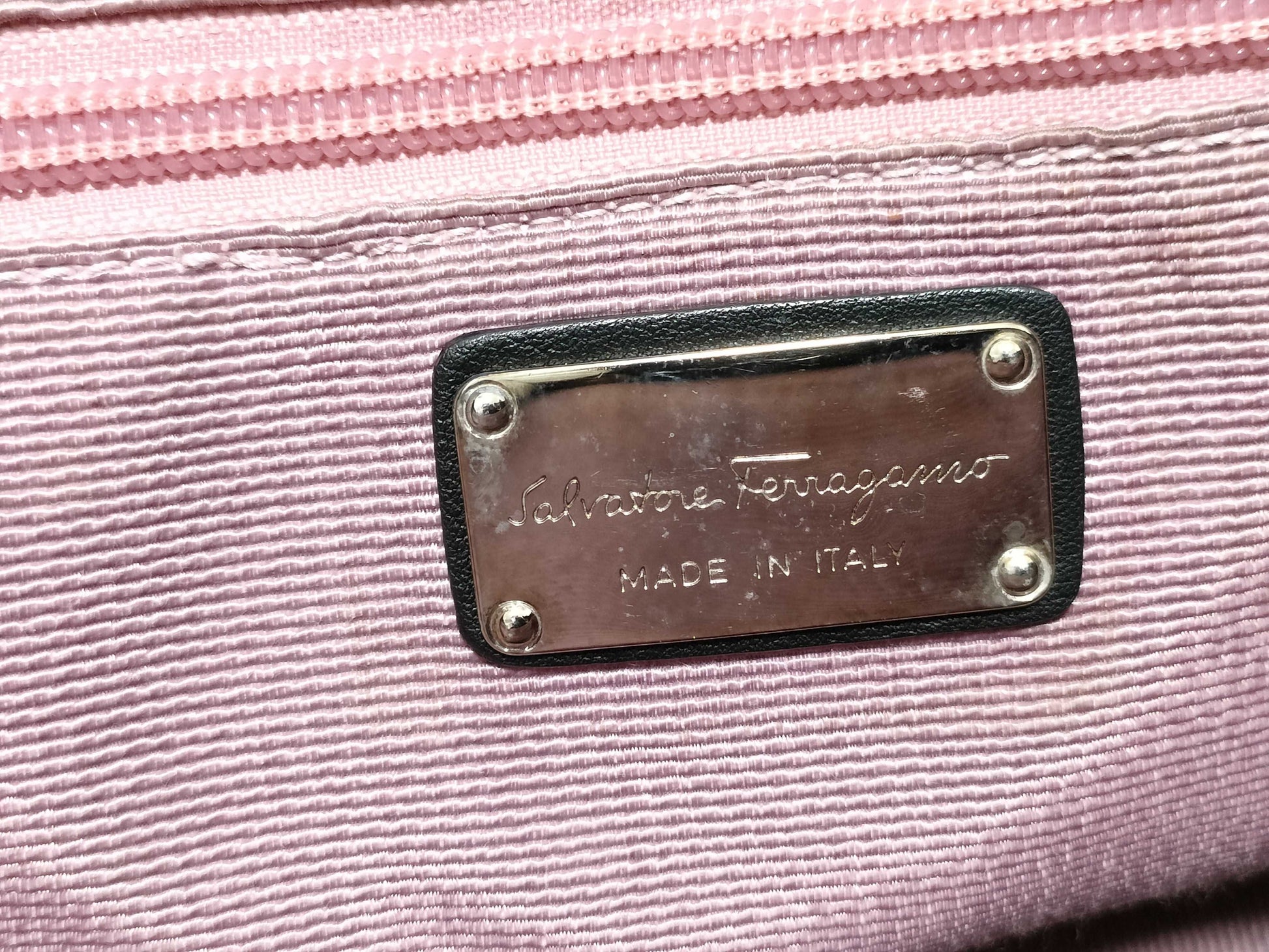 Salvatore Ferragamo Logo Handbag