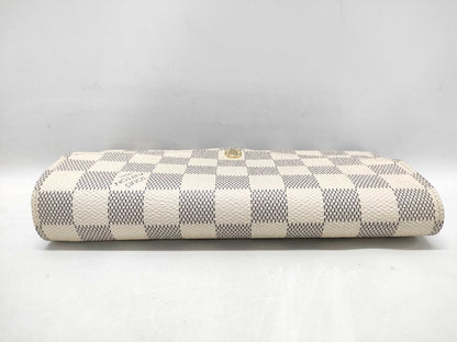 LOUIS VUITTON Damier Azur Portefeuille Sarah Wallet