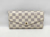 LOUIS VUITTON Damier Azur Portefeuille Sarah Wallet