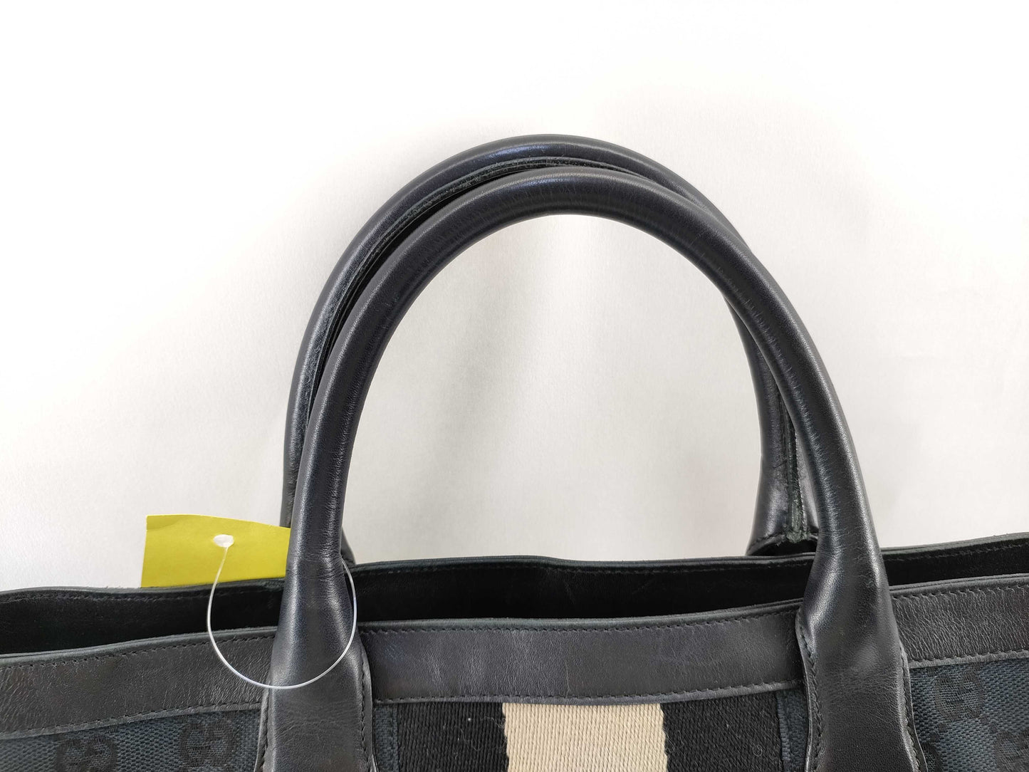 GUCCI GG Canvas Tote, Stripe 002.1098.3444 Tote Bag
