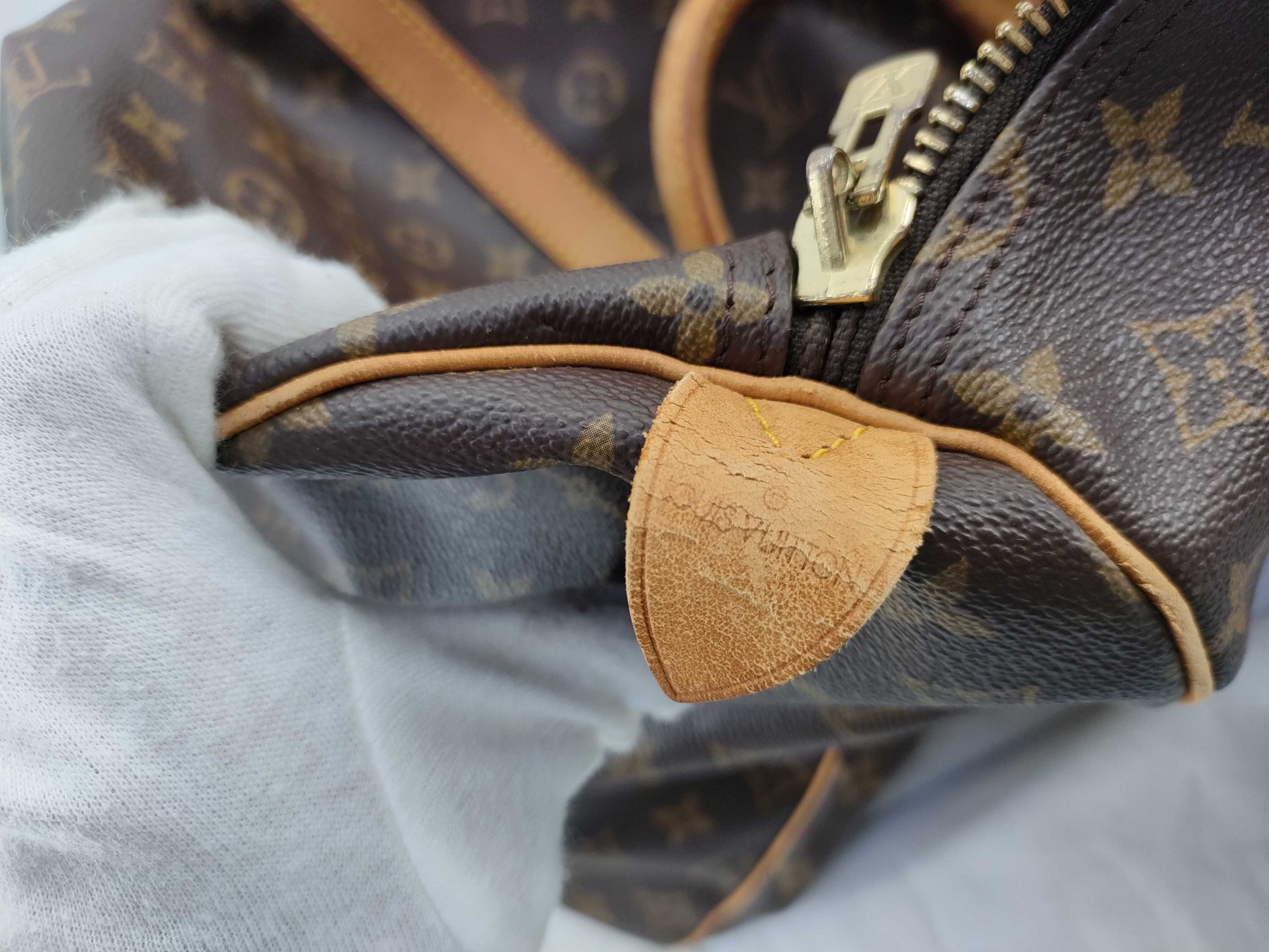 LOUIS VUITTON MI0910 Monogram M41422 Keepall 60 Boston Bag