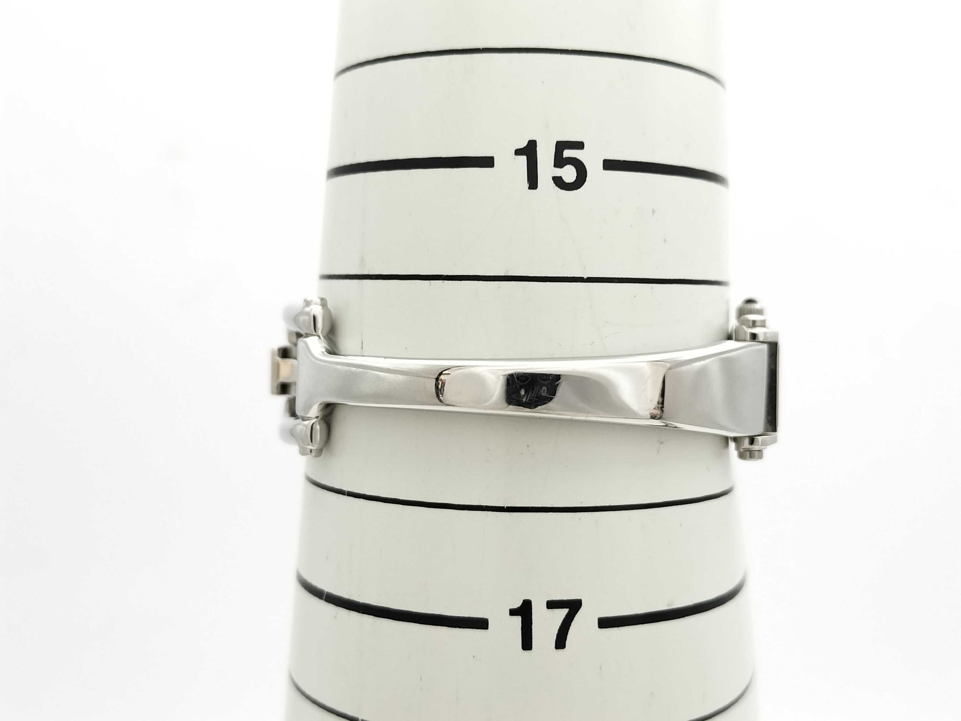 GUCCI 1500L/Black Letters/Silver/Boxed Women's Watch, Unused