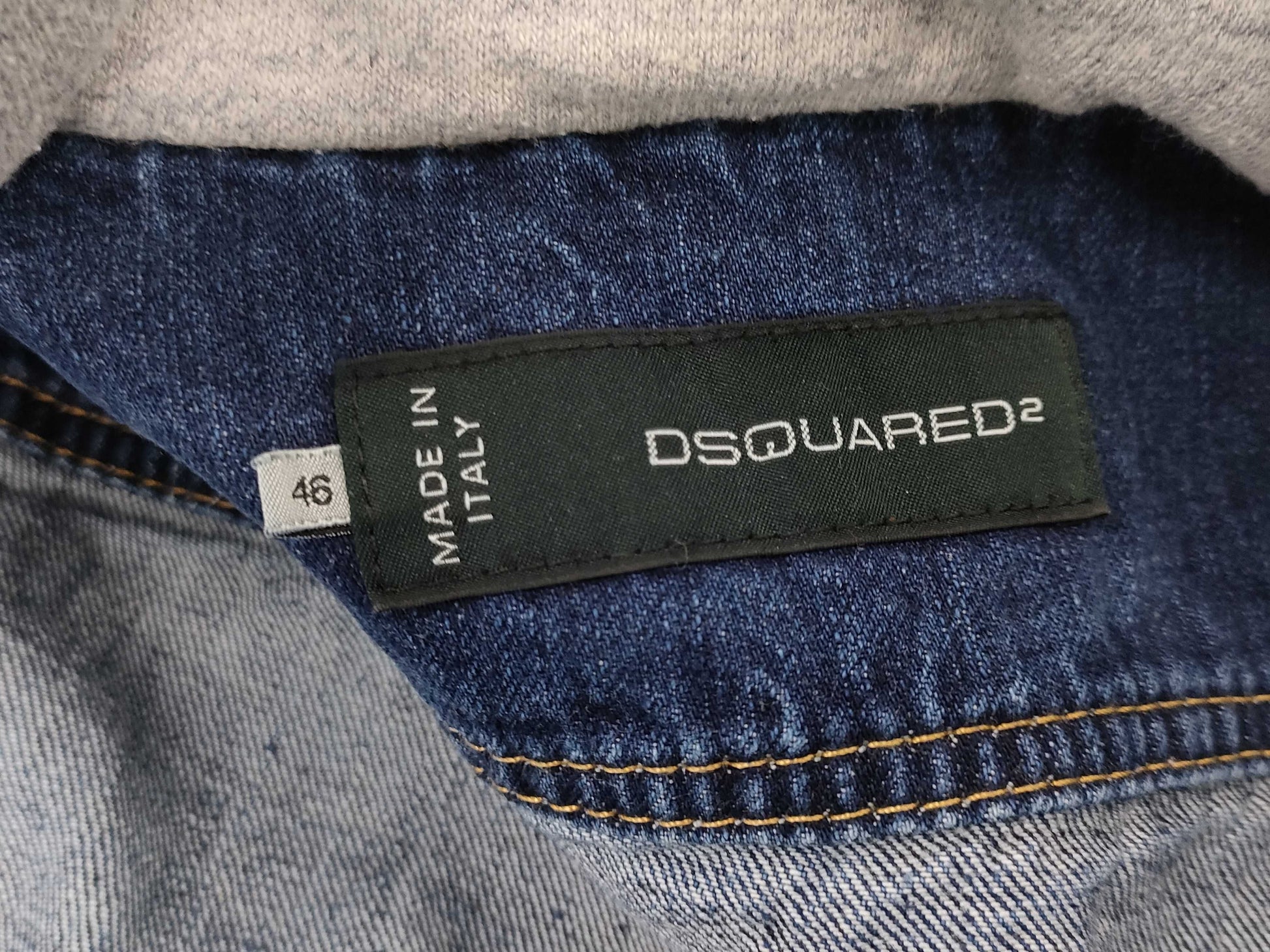 DSQUARED2 Denim/Hoodie/Leather Switch Jacket