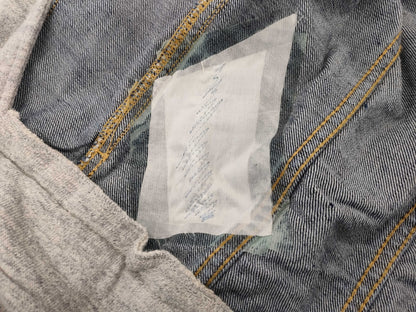 DSQUARED2 Denim/Hoodie/Leather Switch Jacket