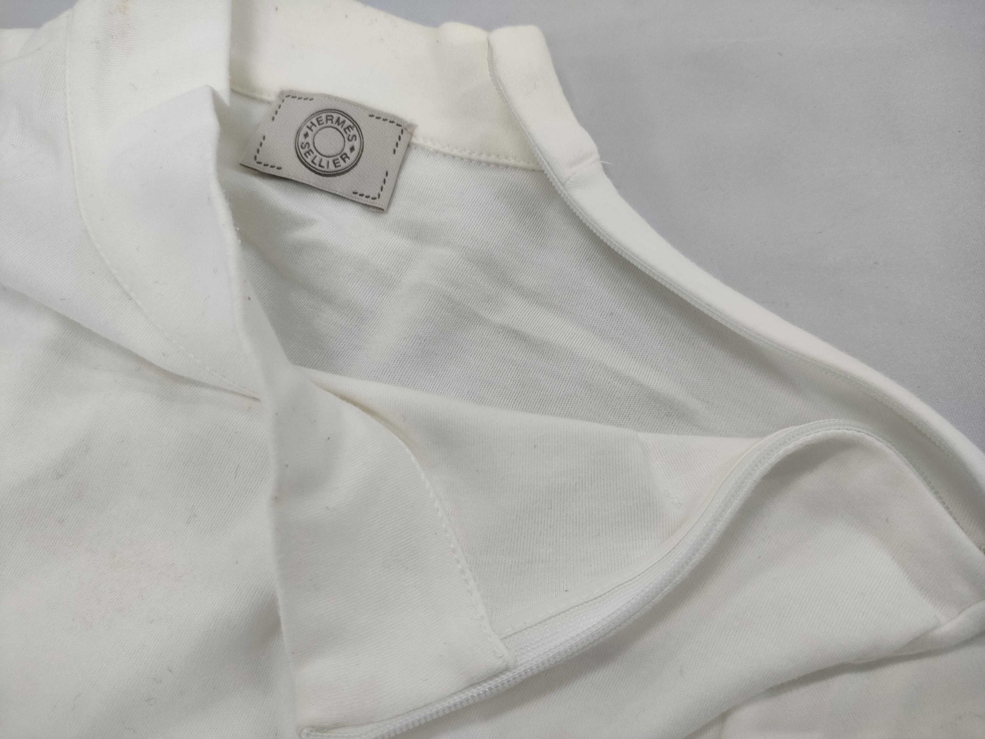 HERMES Serie/Cut and Sew/T-shirt/Mock Neck T-shirt