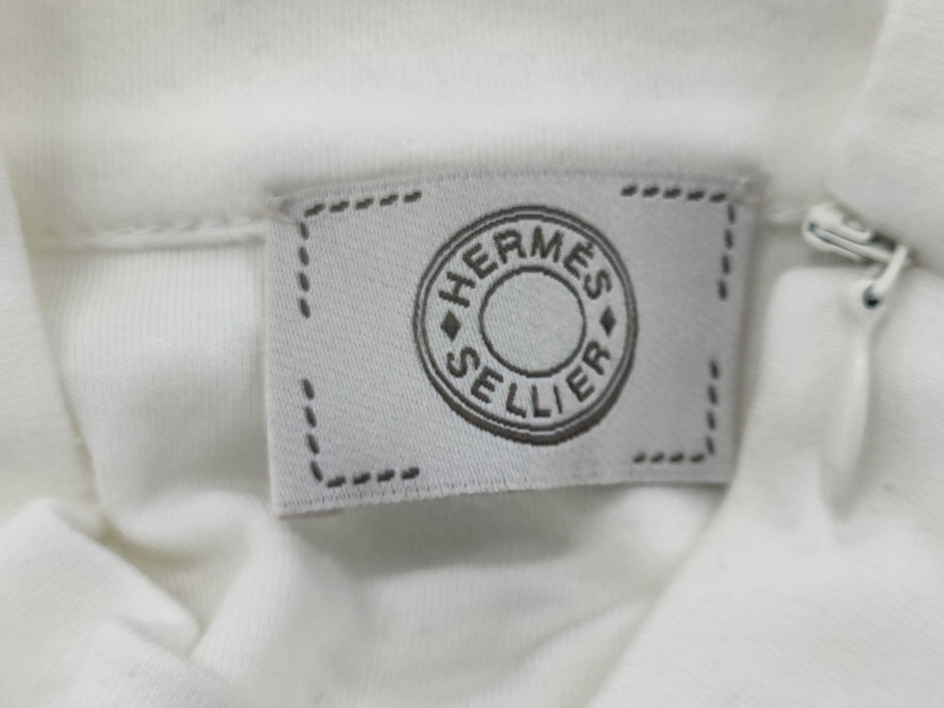 HERMES Serie/Cut and Sew/T-shirt/Mock Neck T-shirt